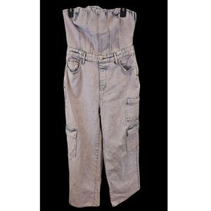 Wild Fable Size XS Denim Jumpsuit Romper